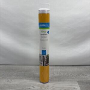 Cricut Permanent Glossy Premium Vinyl Maize Yellow